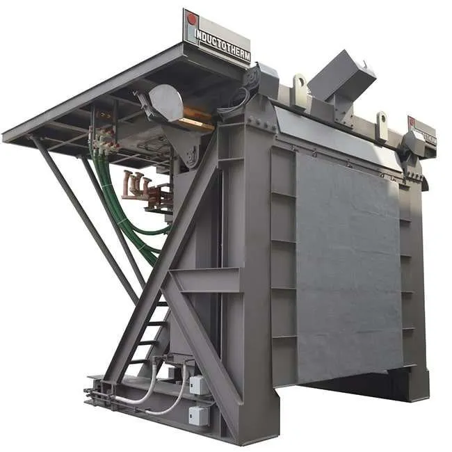 Inductotherm dual-track induction melting furnace
